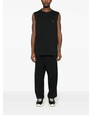 Y-3 ロゴプリント入りパネルデザインのトラックパンツ - サムネイル2