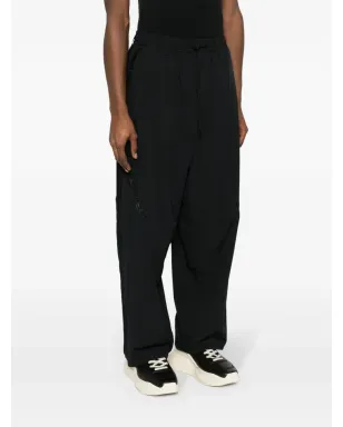 Y-3 ロゴプリント入りパネルデザインのトラックパンツ - サムネイル3