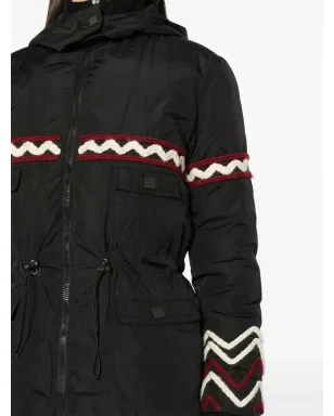 CHANEL ビンテージ 2007 SPORT LIGNE パファージャケット - ブラック - サムネイル5