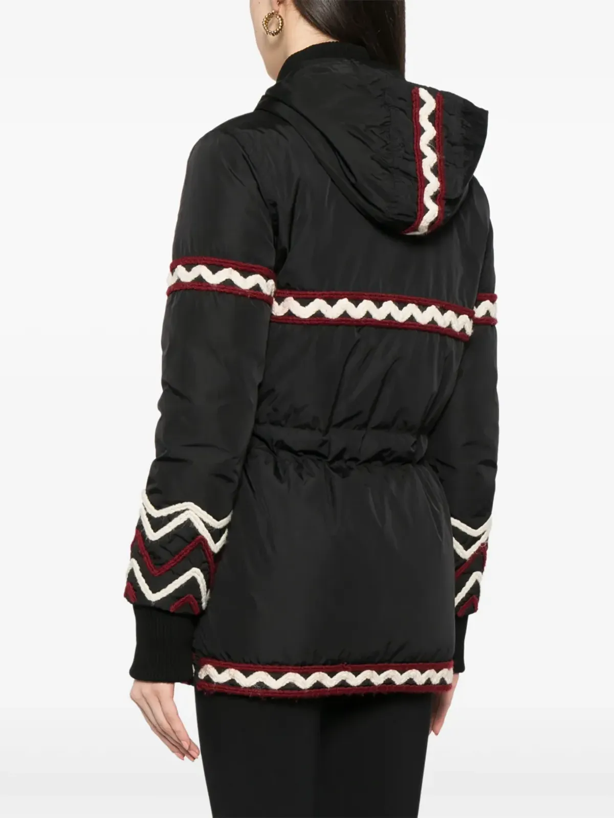 CHANEL ビンテージ 2007 SPORT LIGNE パファージャケット - ブラック - 画像4