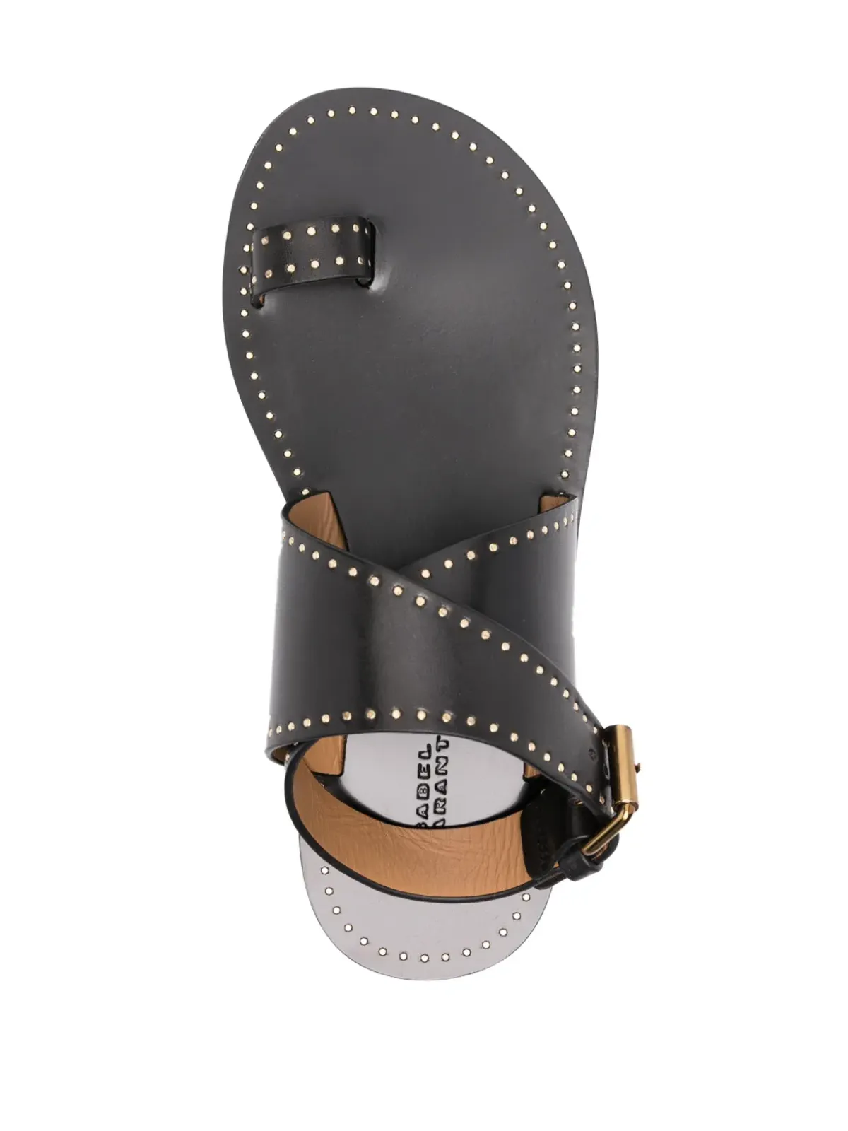 ISABEL MARANT ジュールズ スタッズ サンダル - ブラック - 画像4