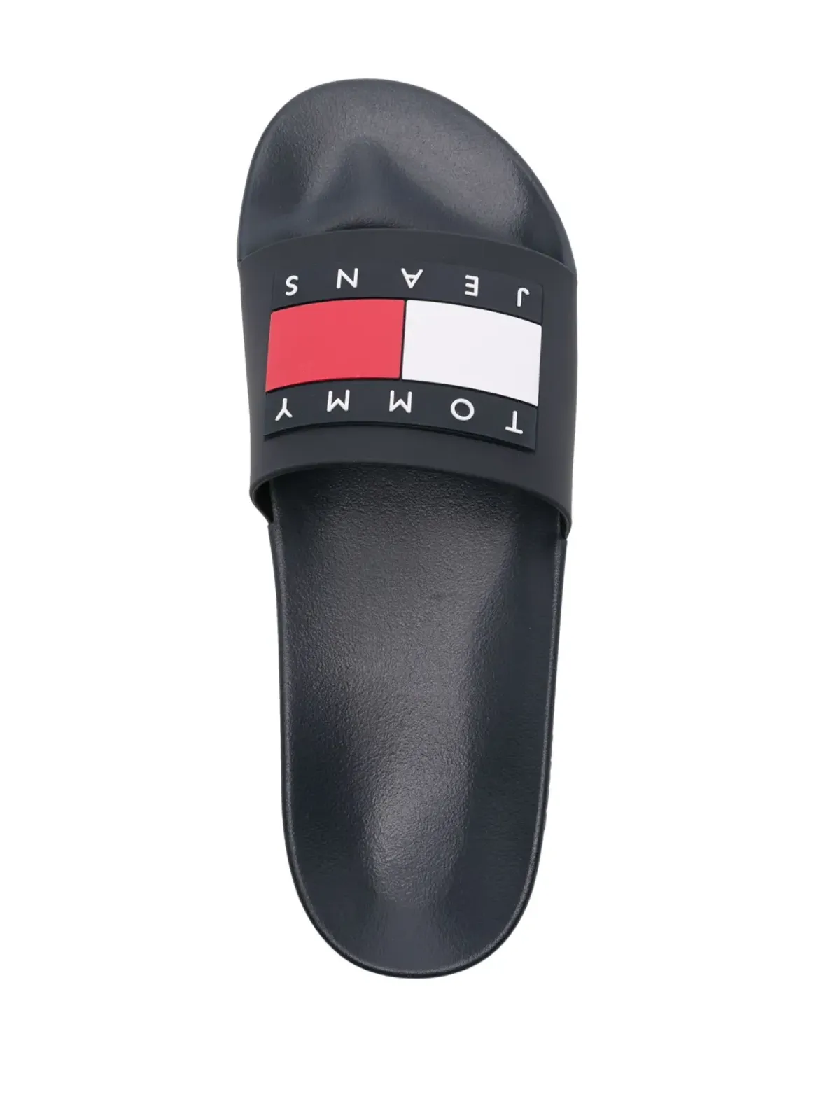 Tommy Jeans raised-logo オープントゥスライド - 画像4