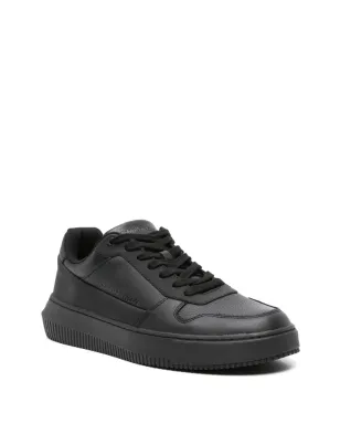Calvin Klein Jeans ロゴデボス加工 レザー スニーカー - サムネイル2