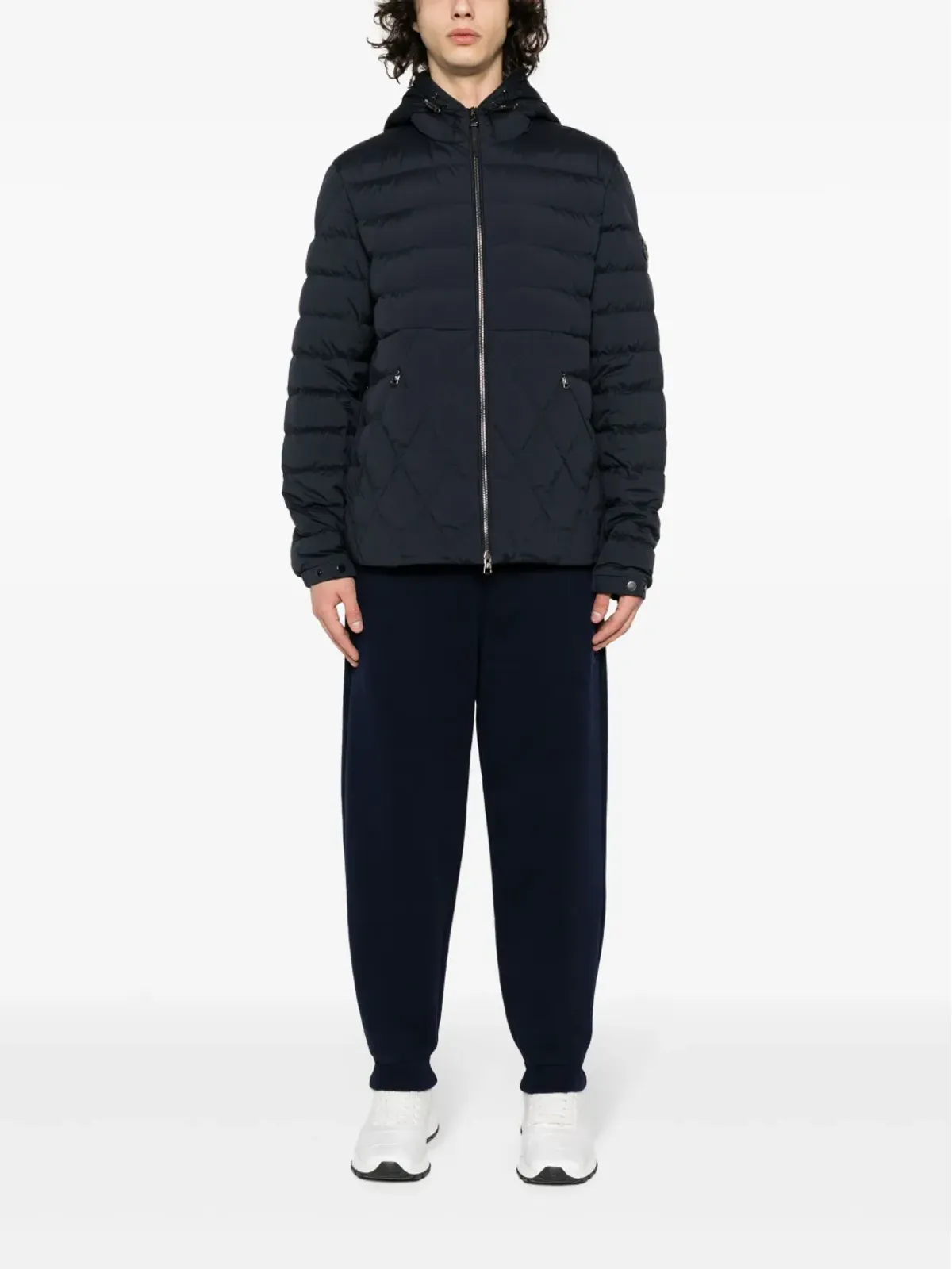 Moncler フード付きダウンジャケット - 画像2