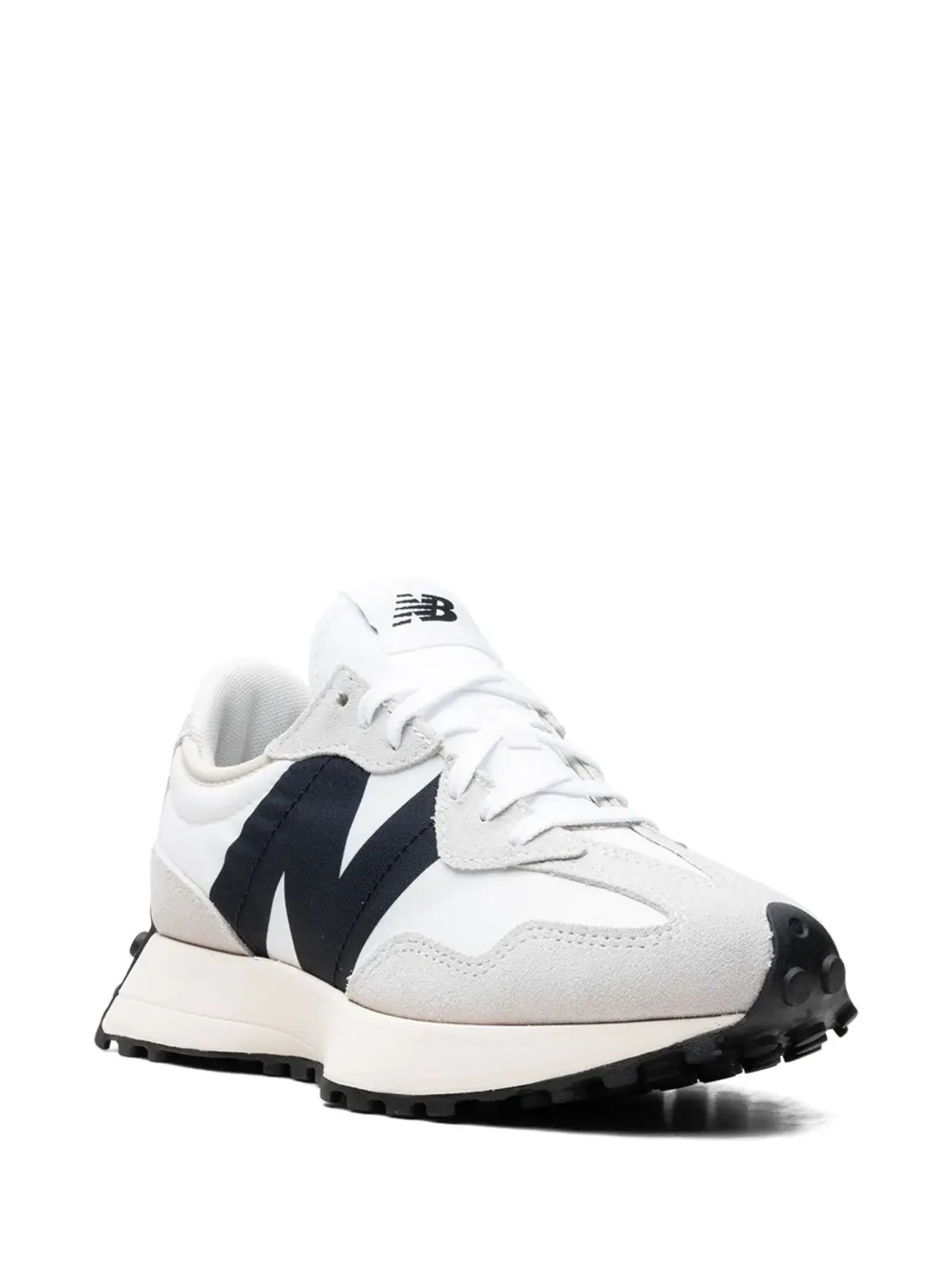 New Balance 327 グレー/ホワイト スニーカー - 画像2