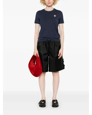 Maison Kitsuné フォックスヘッドパッチ Tシャツ - ブルー - サムネイル2