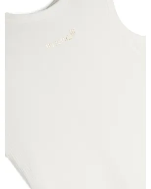 Pinko Kids ロゴプリントニットドレス - サムネイル3