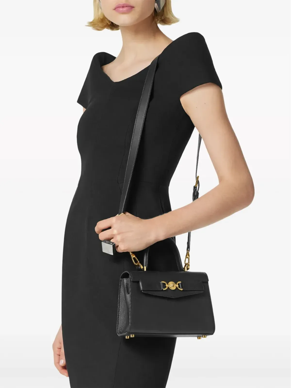 Versace 小型 Medusa '95 トートバッグ - ブラック - 画像2