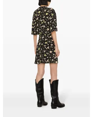 Zadig&Voltaire Rozom 花柄プリント ミニドレス - サムネイル4
