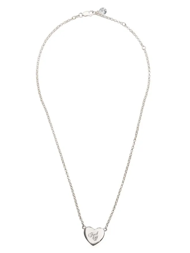 Stolen Girlfriends Club Stolen Girlfriends Club ウォームウェルカム ハートペンダント ネックレス - シルバーの商品画像