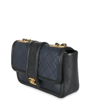 CHANEL ビンテージ ミディアム エレガント CC フラップバッグ - ブラック - サムネイル3