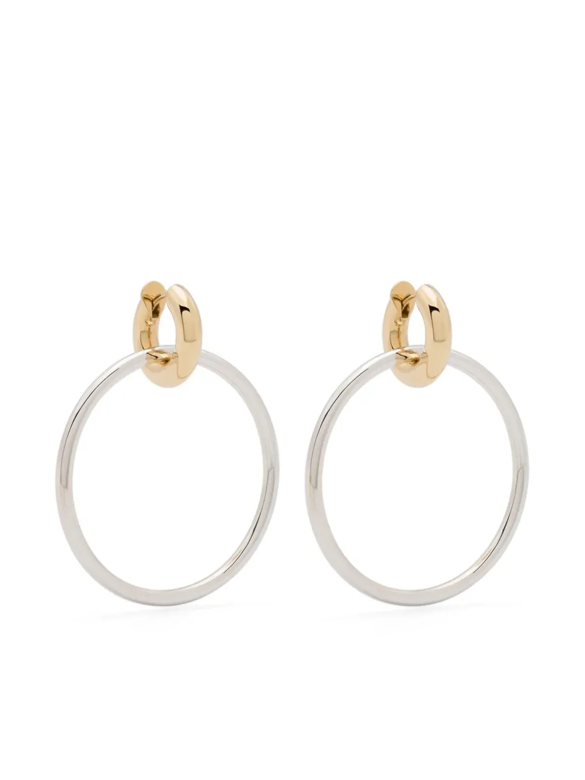 Spinelli Kilcollin 18K イエローゴールドとスターリングシルバー Casseus SG イヤリング - 画像1
