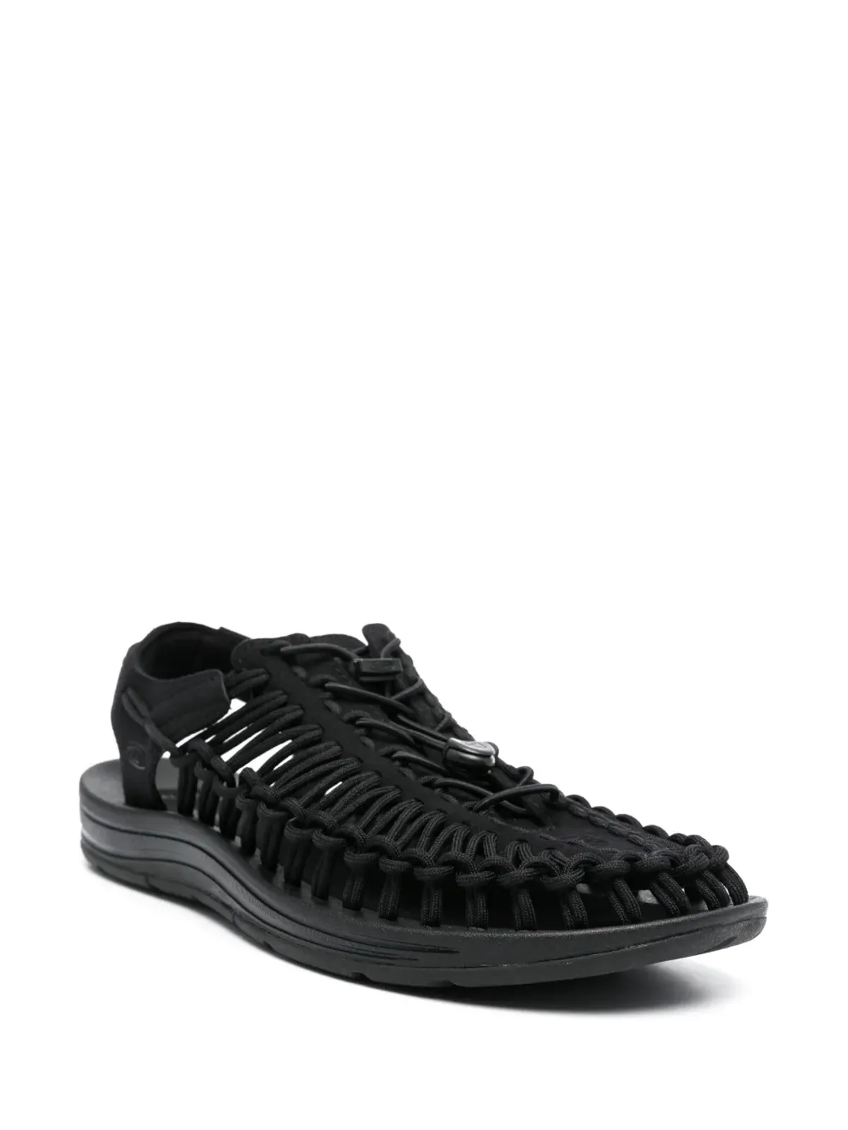 KEEN FOOTWEAR Uneek ドローストリングファスニング サンダル - ブラック - 画像2