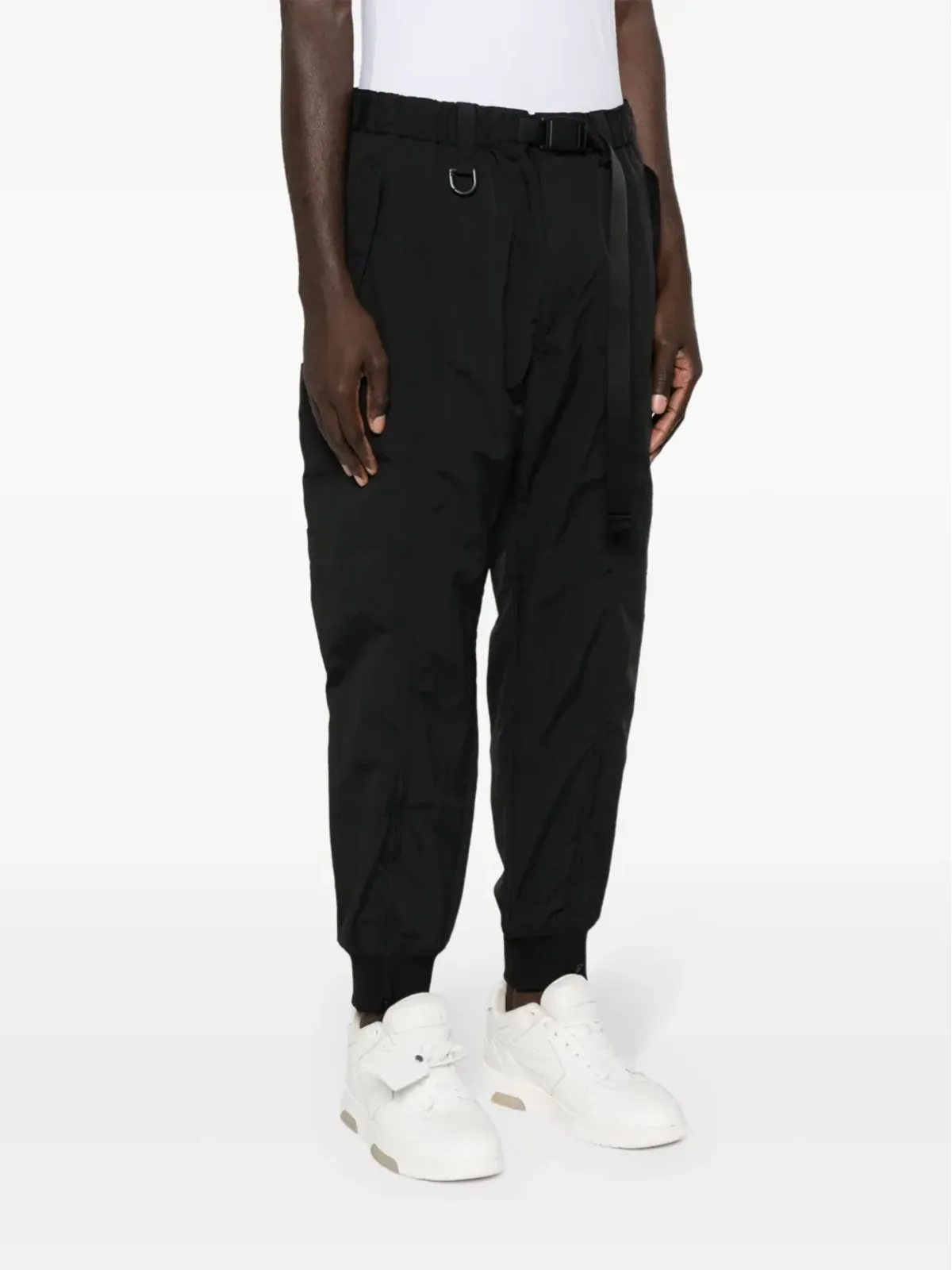 Y-3 しわ加工トラックパンツ - 画像4