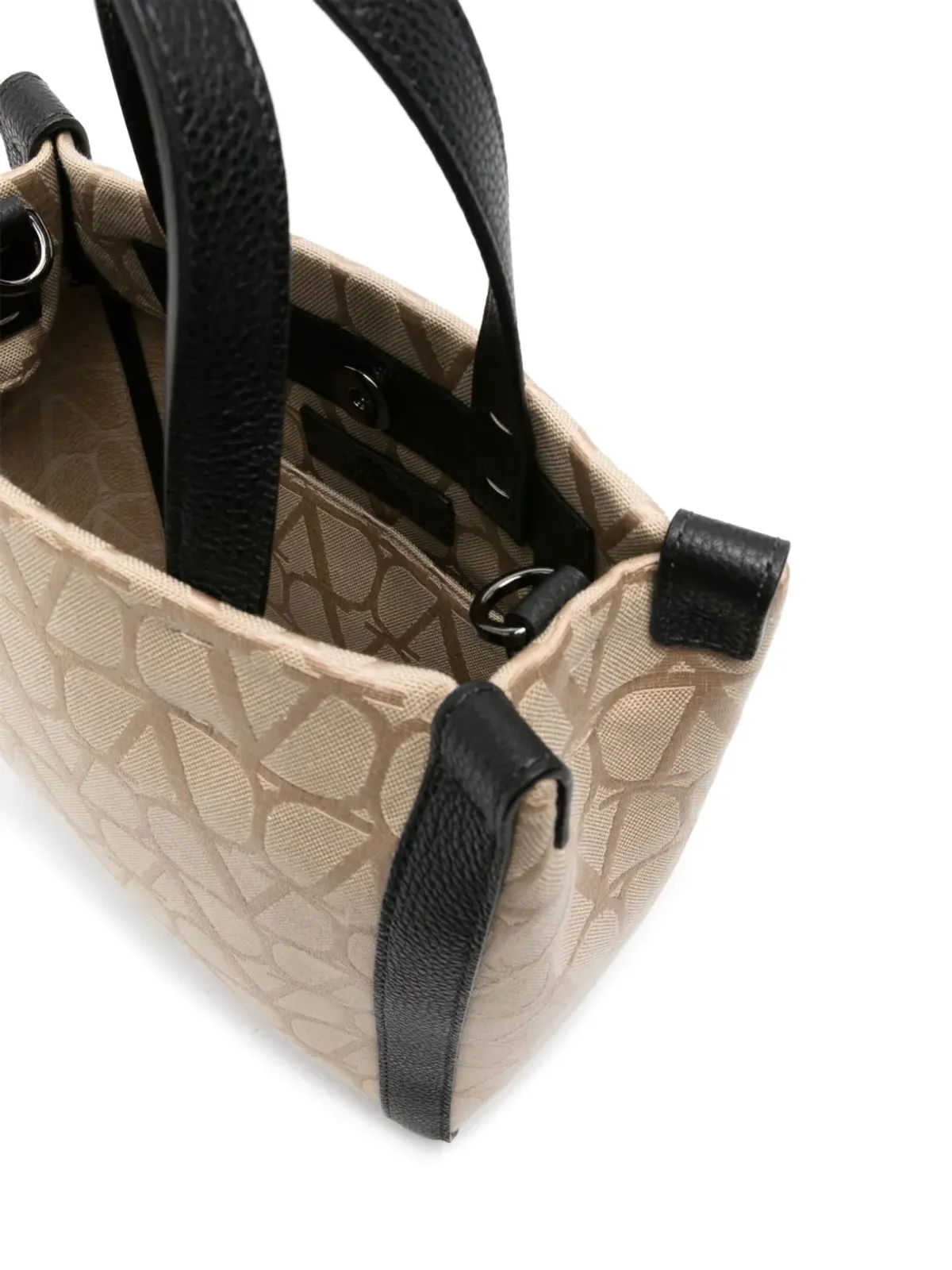 Valentino Garavani VLogo ジャカード トートバッグ - ニュートラルカラー - 画像5