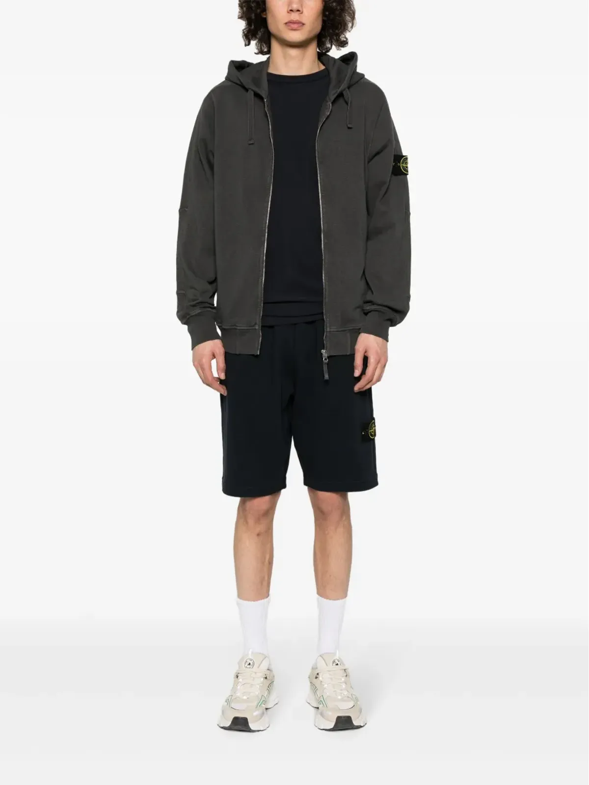 Stone Island コンパス コットン バミューダショーツ - ブルー - 画像2