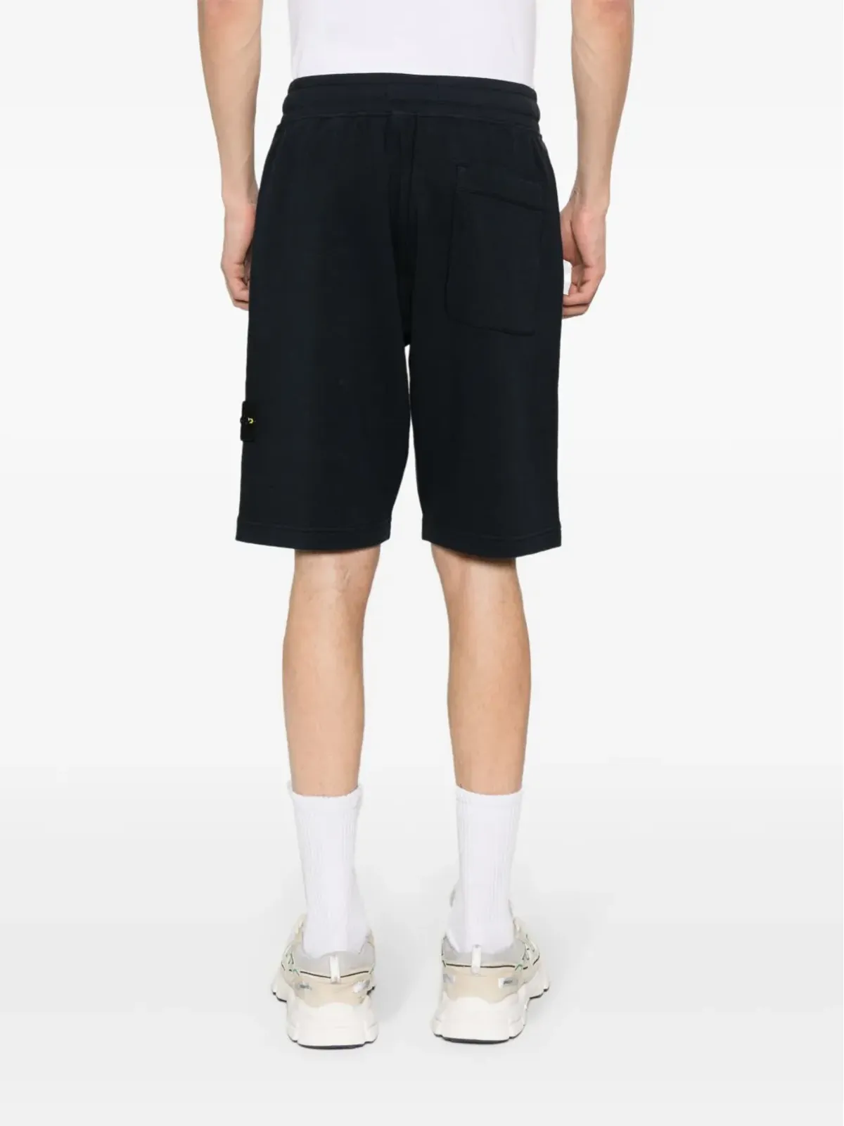 Stone Island コンパス コットン バミューダショーツ - ブルー - 画像4