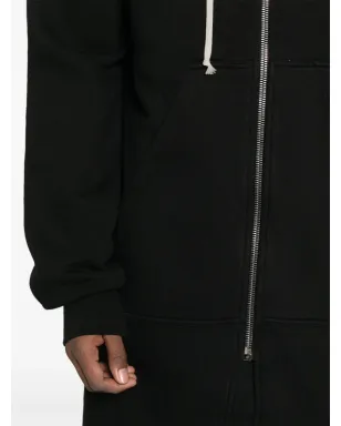Rick Owens DRKSHDW アシンメトリック コットン ジップド フーディ - サムネイル5