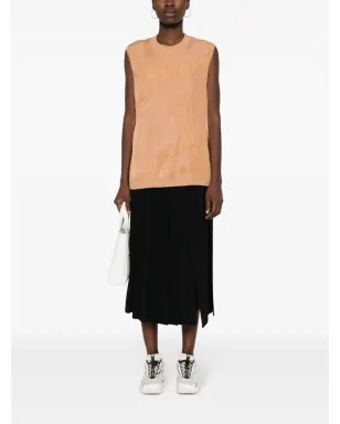 Y-3 モノグラムジャカード ニット タンクトップ - ブラウン - サムネイル3