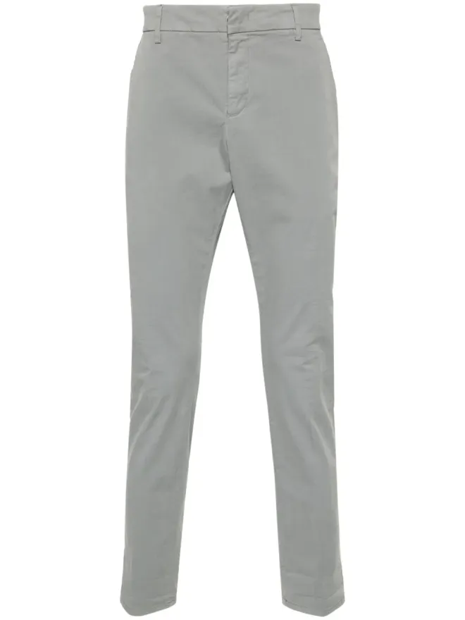 DONDUP DONDUP Gaubert low-waist slim-fit trousers - Greyの商品画像