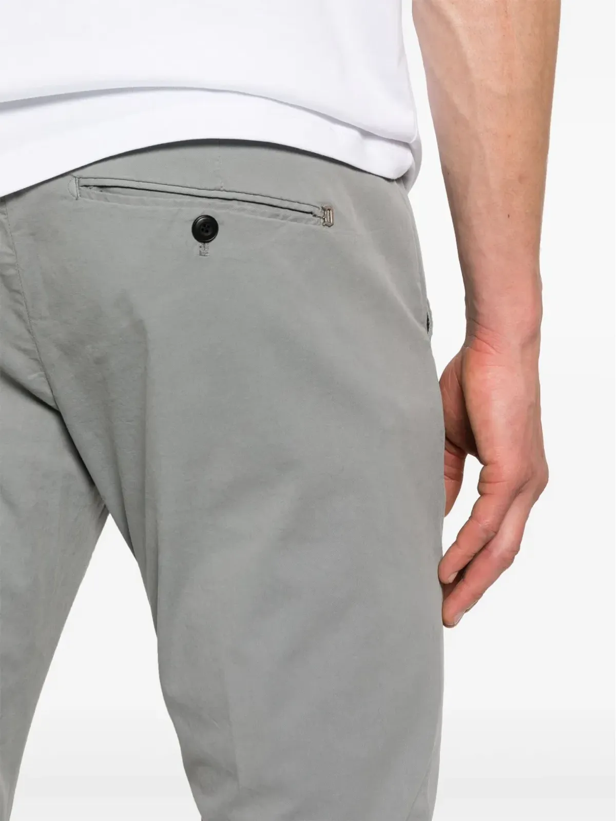 DONDUP Gaubert low-waist slim-fit trousers - Grey - 画像5