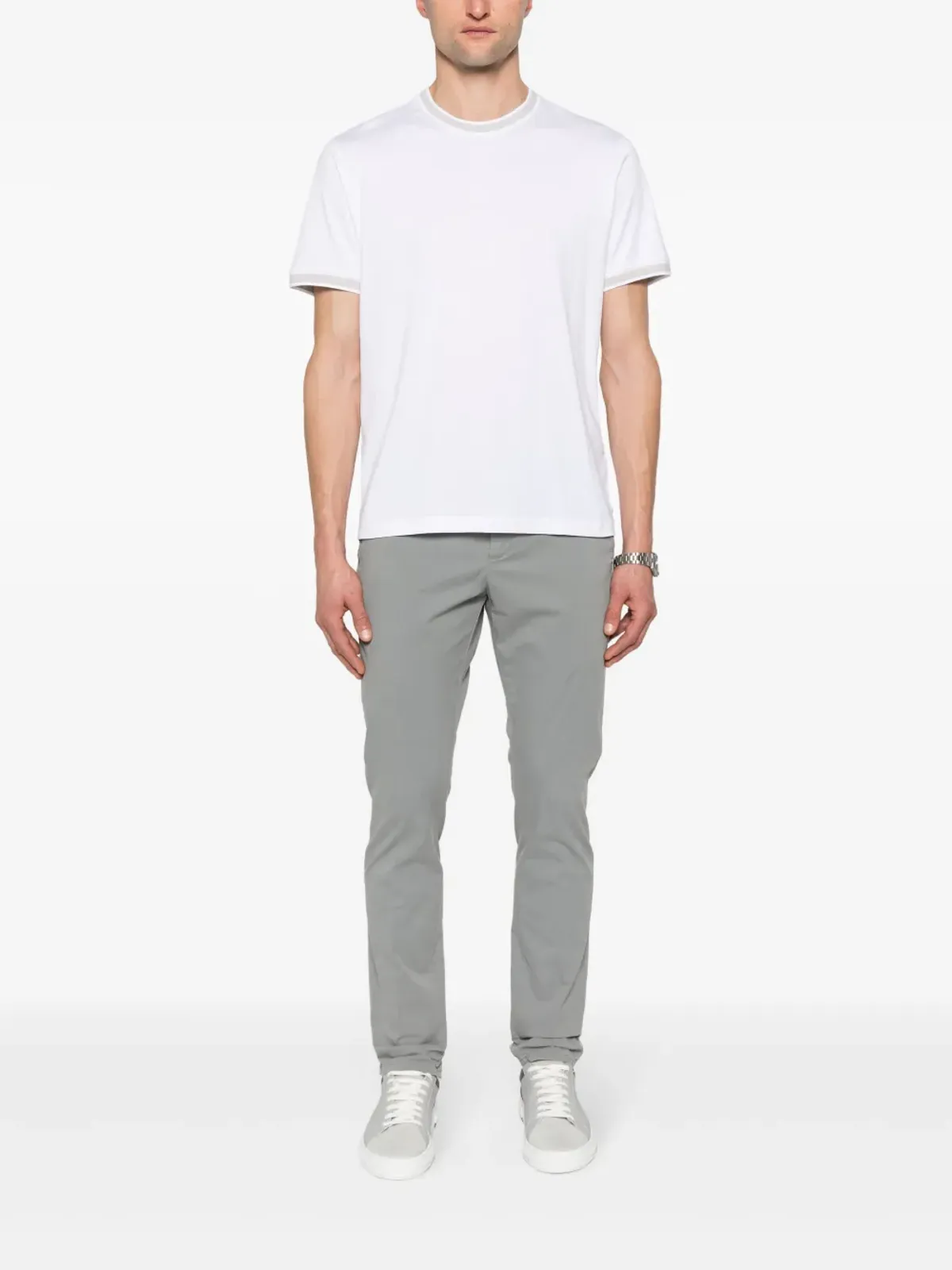 DONDUP Gaubert low-waist slim-fit trousers - Grey - 画像2