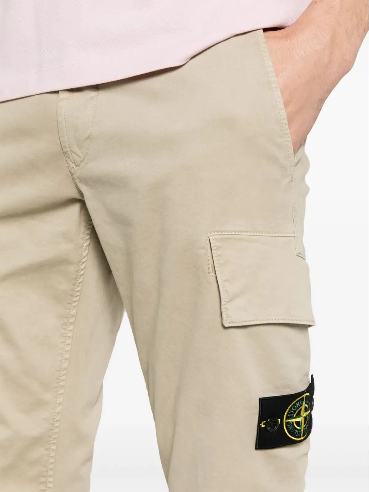 Stone Island フース テーパードカーゴパンツ - ニュートラル系 - 画像5