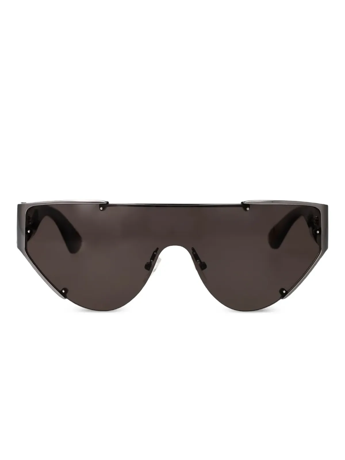 Alexander McQueen Eyewear AMQ ザ・グリップ・シールドフレーム サングラス - 画像1