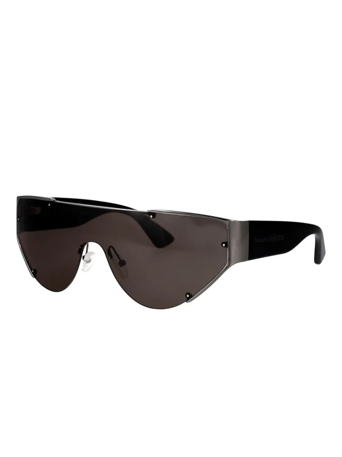 Alexander McQueen Eyewear AMQ ザ・グリップ・シールドフレーム サングラス - 画像2