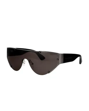 Alexander McQueen Eyewear AMQ ザ・グリップ・シールドフレーム サングラス - サムネイル2