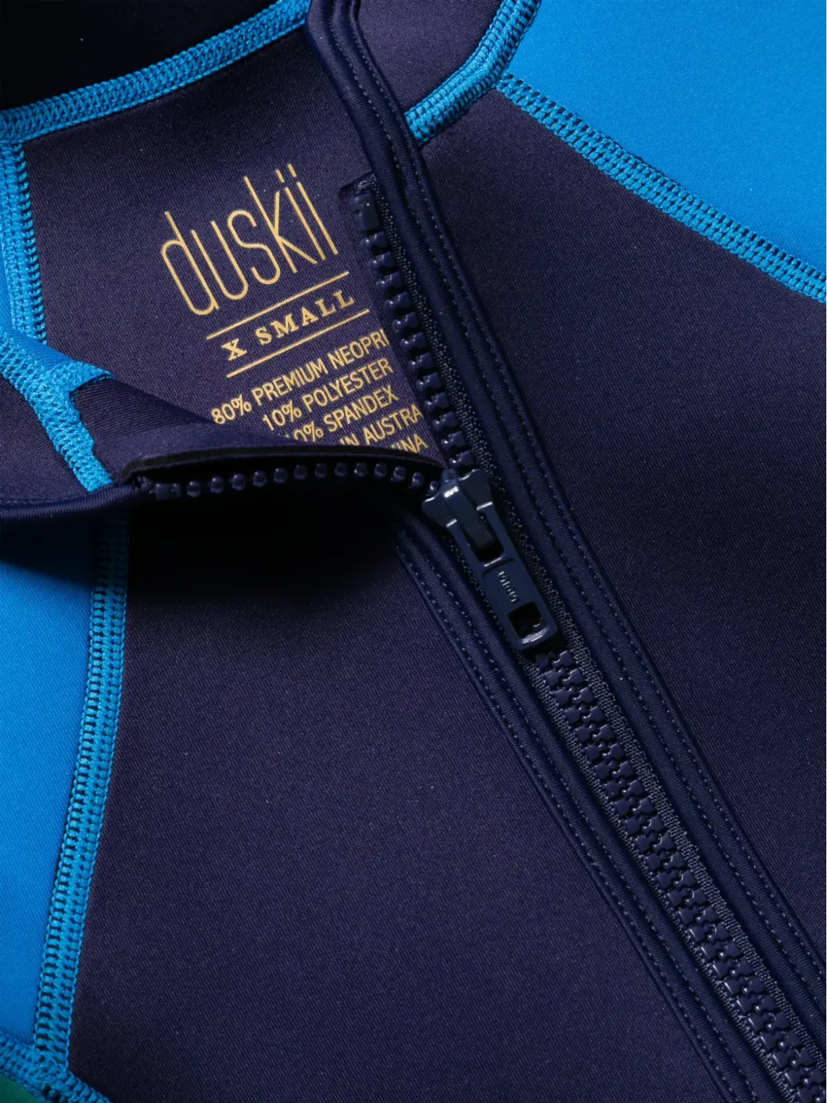 Duskii タンク型スプリングカラー・ブロック水着 - 画像3