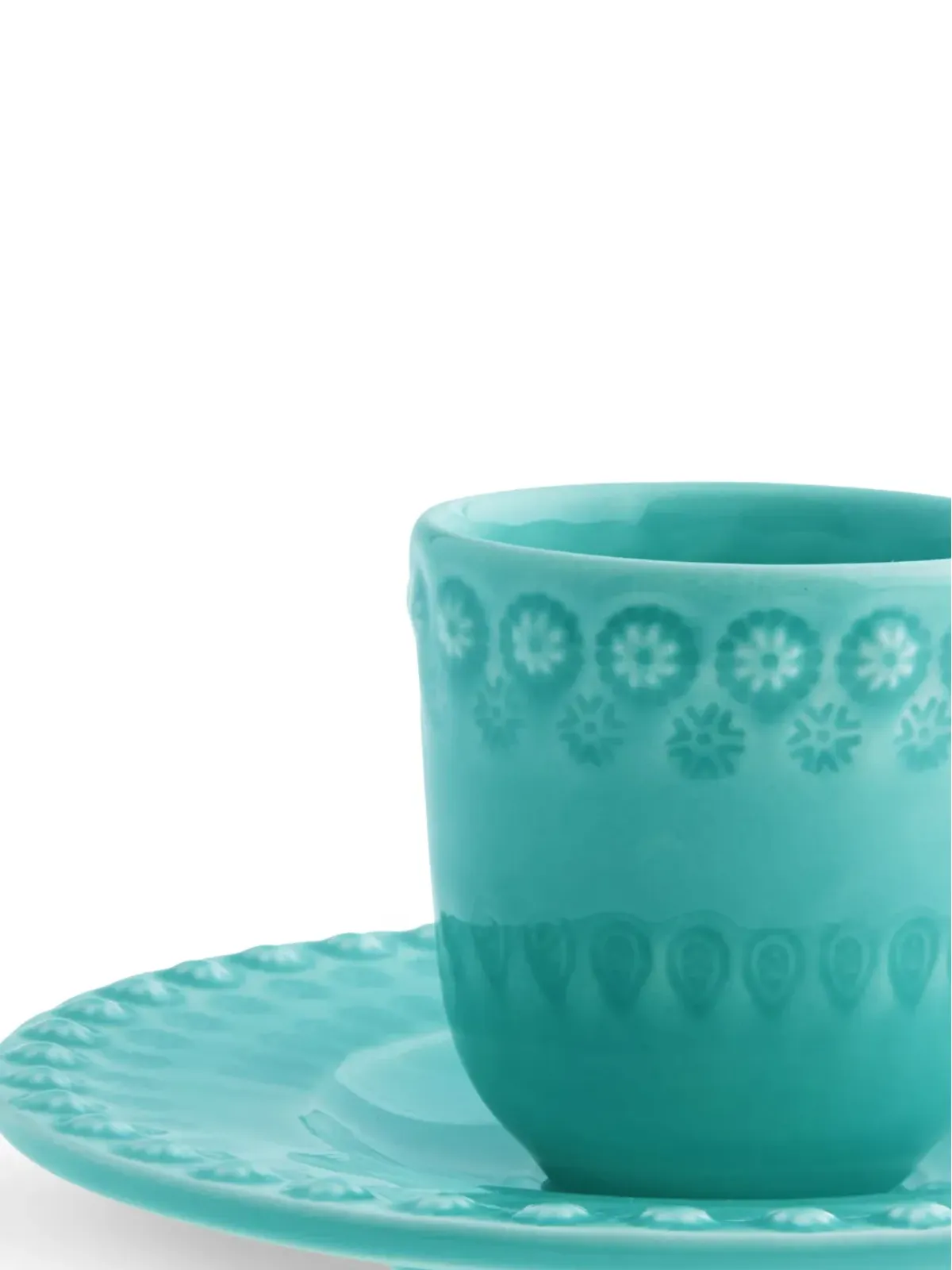Bordallo Pinheiro ファンタジア コーヒーカップとソーサー（4客セット） - 画像2