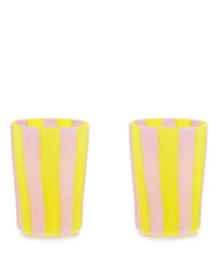 AQUAZZURA CASA Dolcevita Stripe タンブラー（2点セット） - サムネイル1