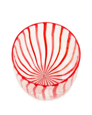 AQUAZZURA CASA Capri Stripe tumblers (set of two) - Red - サムネイル3
