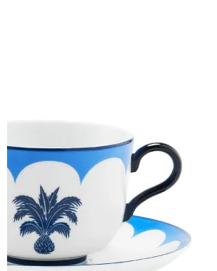 AQUAZZURA CASA Jaipur teacups and saucers (set of two) - Blue - サムネイル2