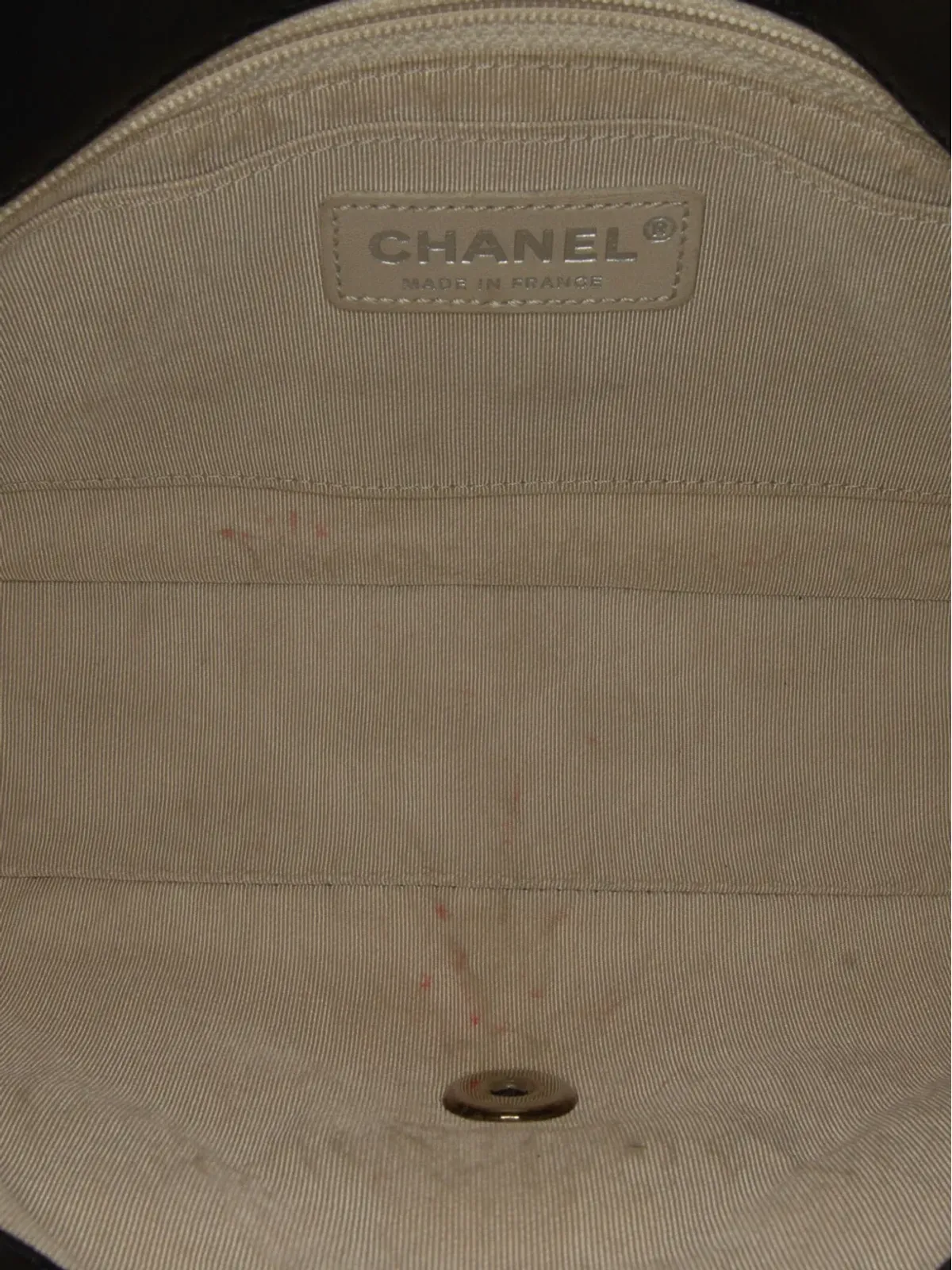 CHANEL ビンテージ 2014年 ミニ クラシック フラップ パーフォレーテッド バッグ ブルー - 画像5