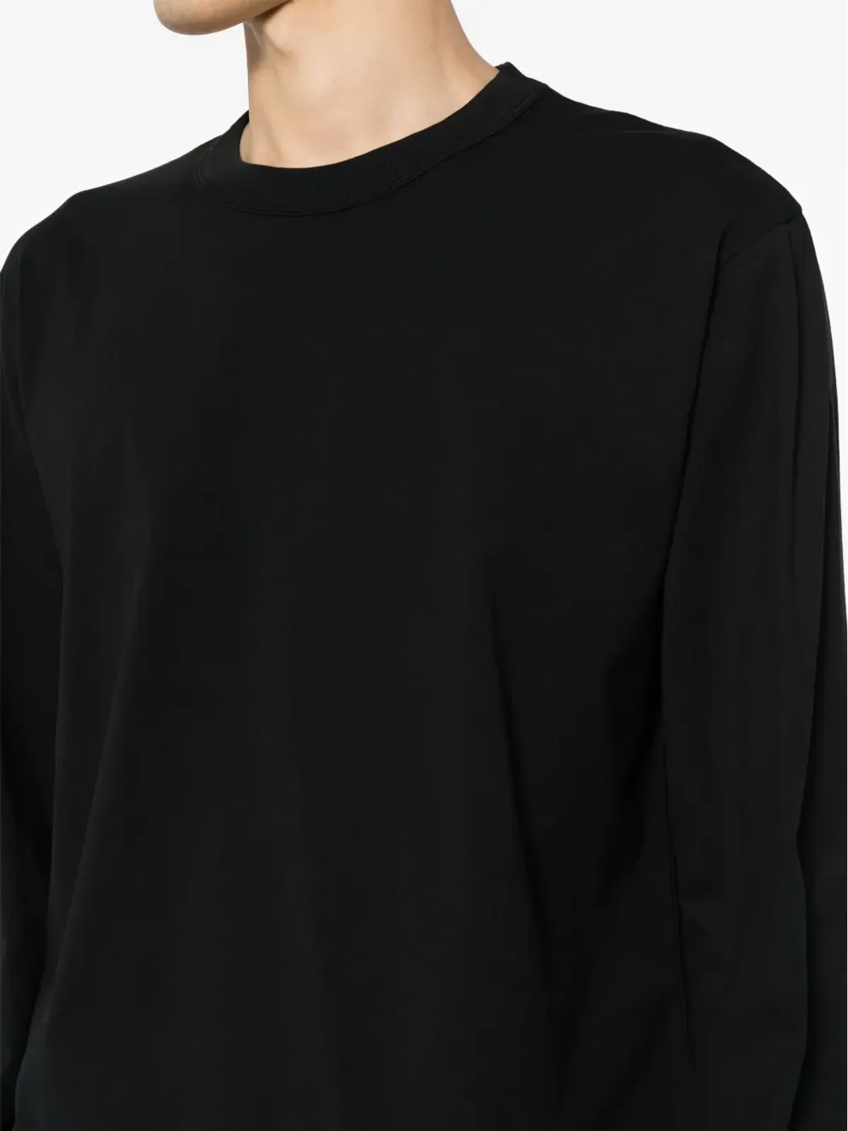 TEKLA ロングスリーブ オーガニックコットンTシャツ - ブラック - 画像5