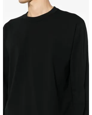 TEKLA ロングスリーブ オーガニックコットンTシャツ - ブラック - サムネイル5