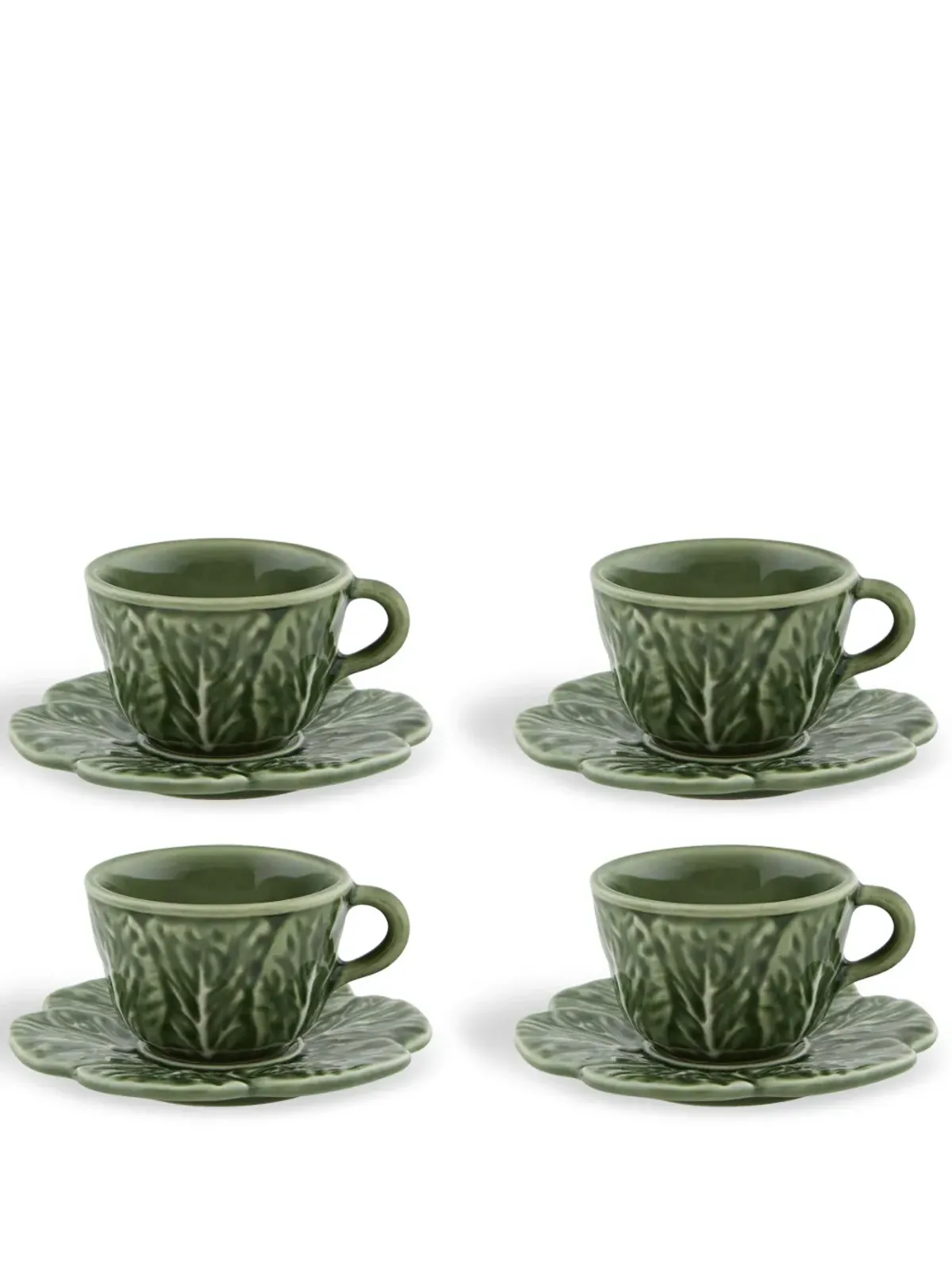 Bordallo Pinheiro Couve コーヒーセット - 画像1