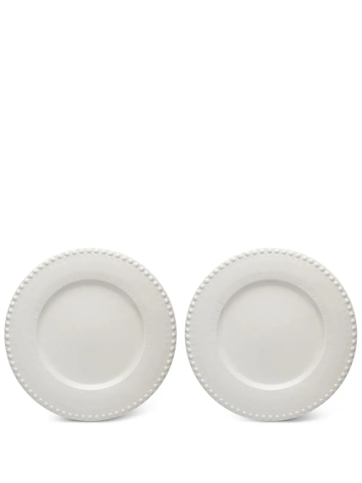 Bordallo Pinheiro Fantasia charger plates (set of two) - Neutrals - 画像1