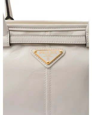 Prada ミディアム ボニー レザー トートバッグ - ニュートラルカラー - サムネイル5