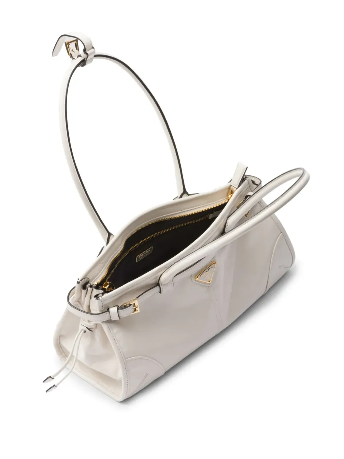Prada ミディアム ボニー レザー トートバッグ - ニュートラルカラー - 画像3