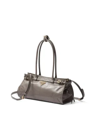 Prada ミディアム Bonnie トートバッグ - グレー - サムネイル5