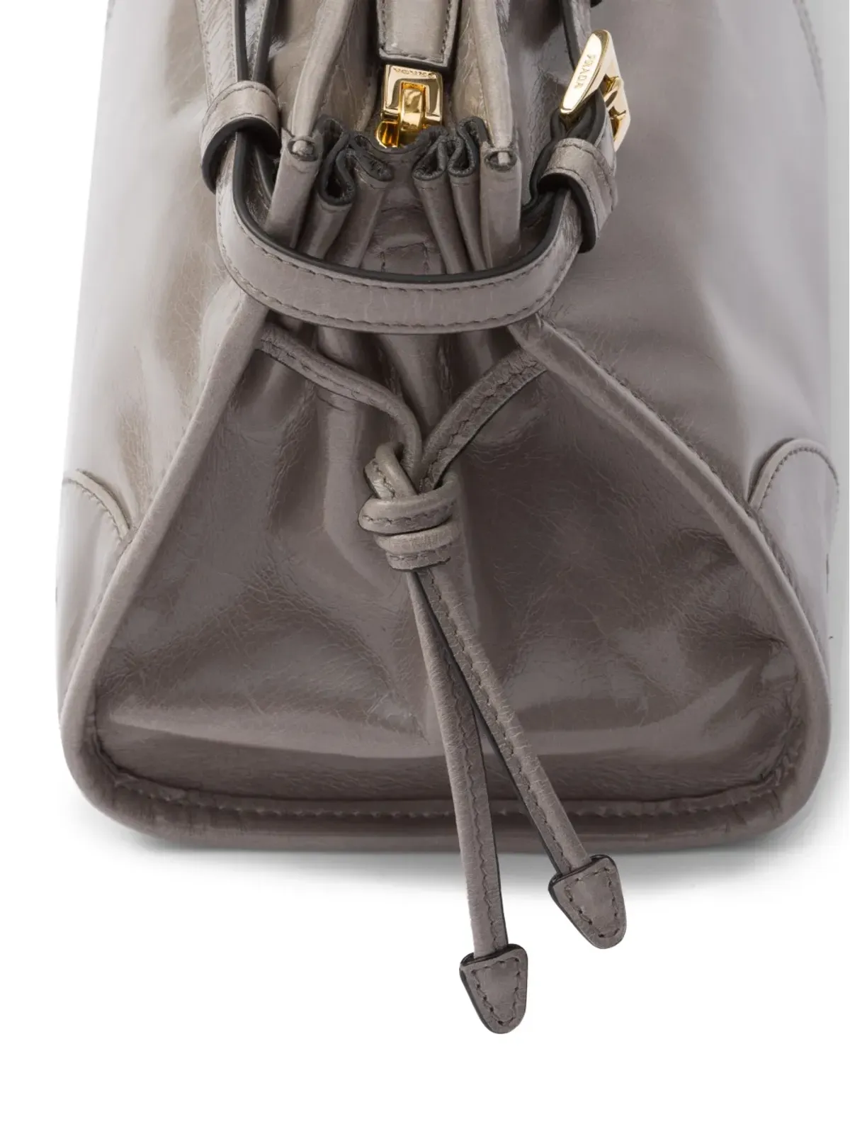 Prada ミディアム Bonnie トートバッグ - グレー - 画像4