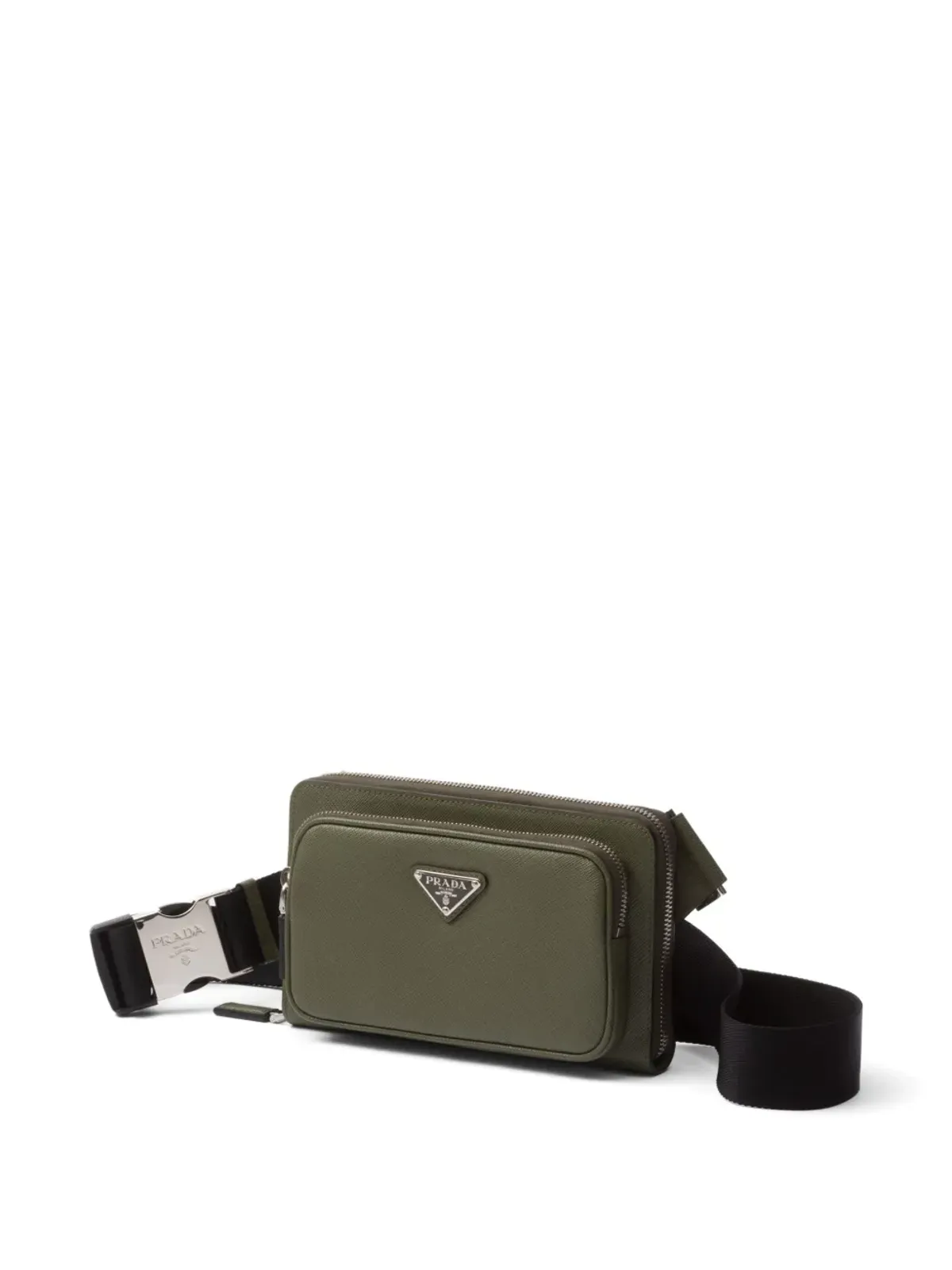 Prada レザー ベルトバッグ - グリーン - 画像4