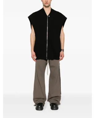 Rick Owens DRKSHDW Jumbo Flight オーガニックコットン ジレ - ブラック - サムネイル2