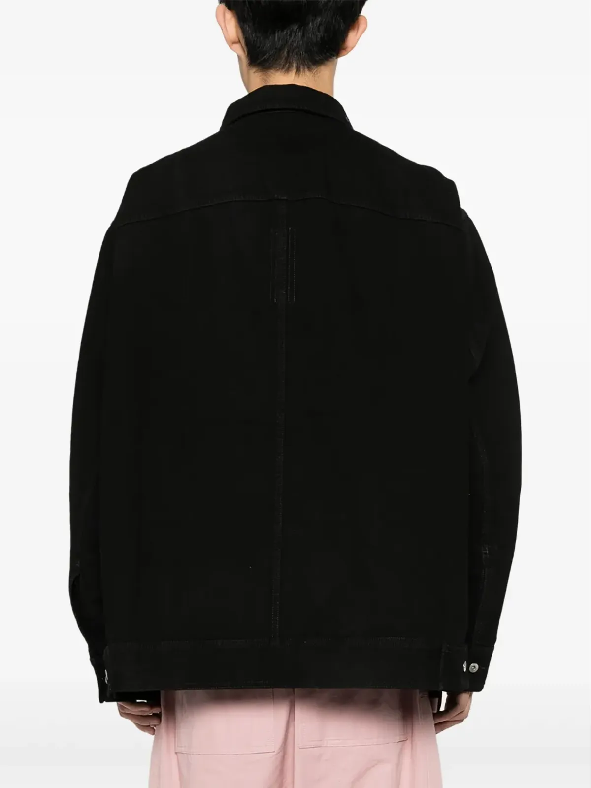 Rick Owens DRKSHDW Sphinx Jumbo Worker ジャケット - ブラック - 画像4