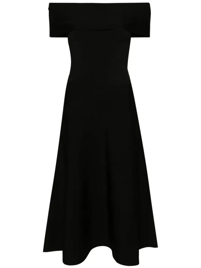 Fabiana Filippi Fabiana Filippi ボートネック ニット ミディドレスの商品画像