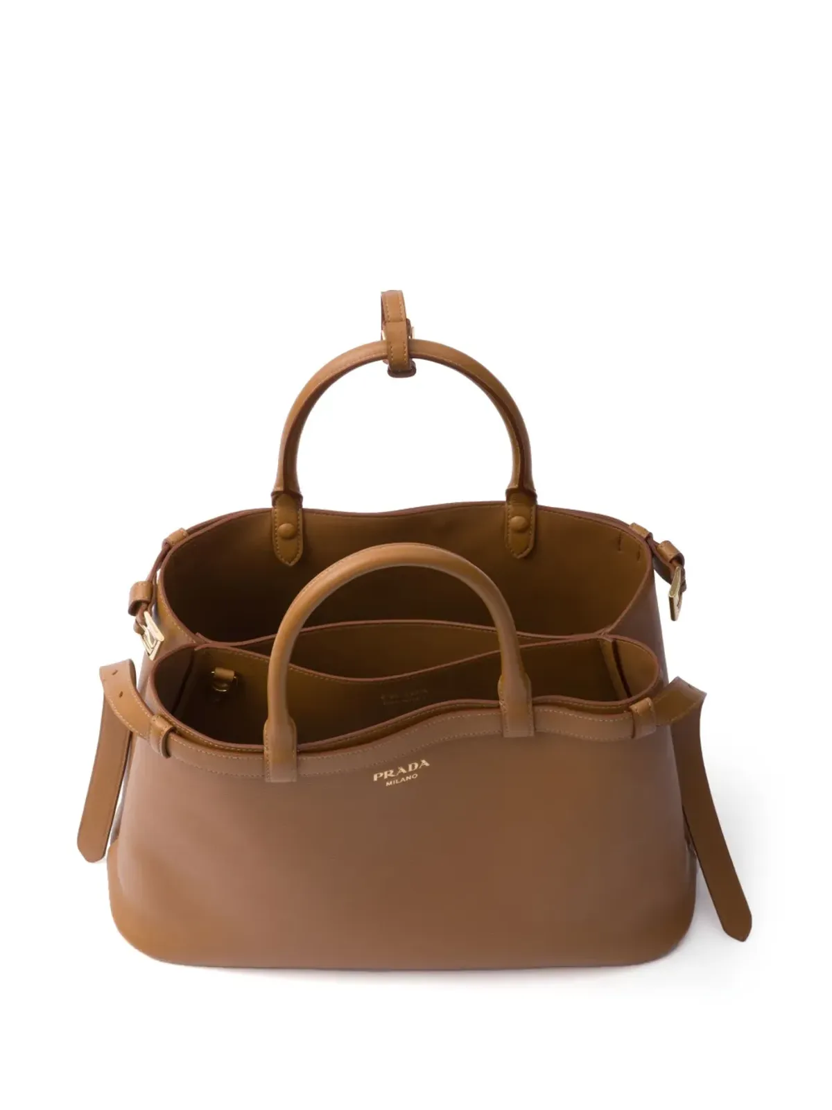 Prada バックル トートバッグ - 画像5