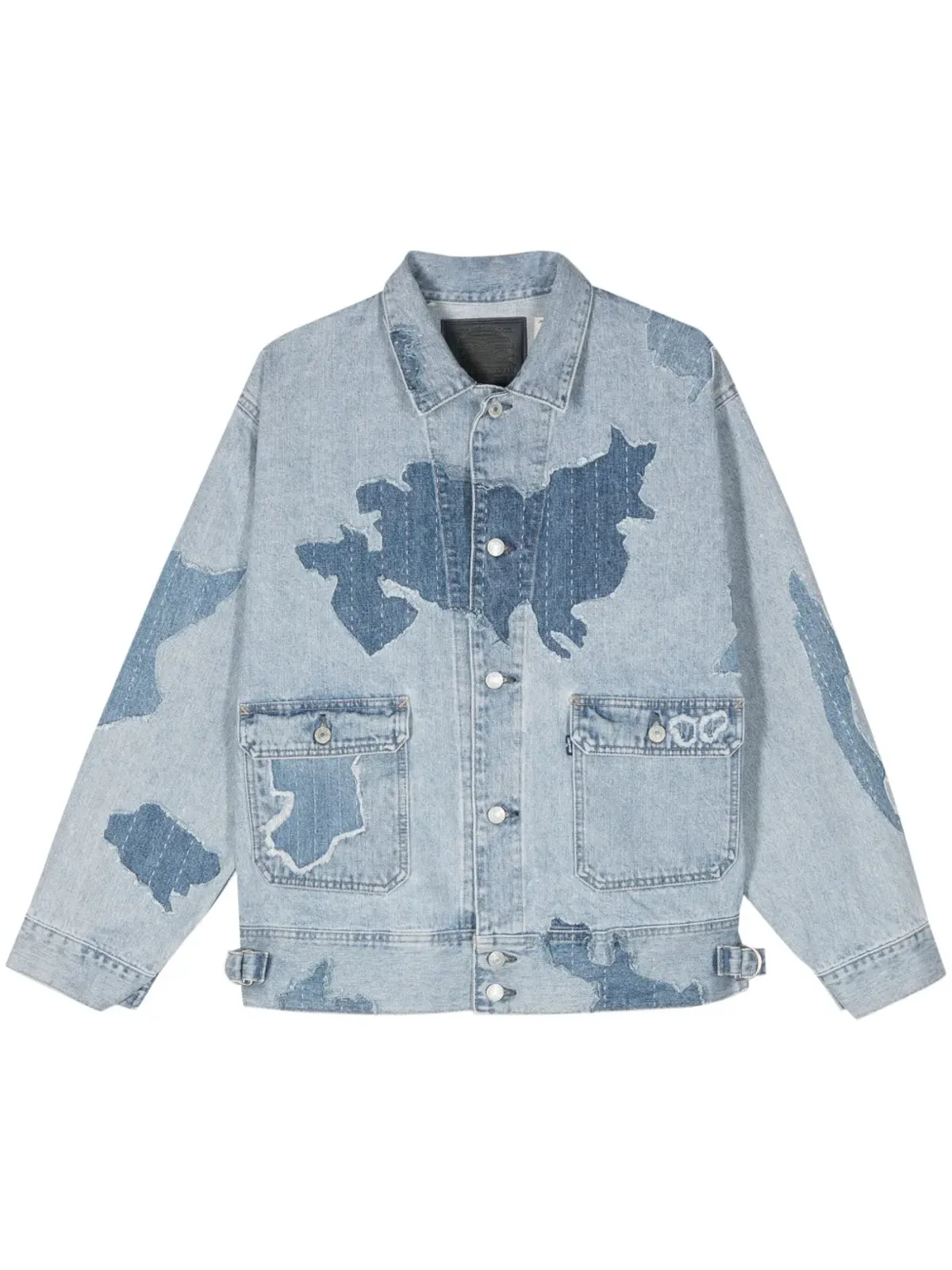 Levi's パッチワークデザイン デニムジャケット - 画像1